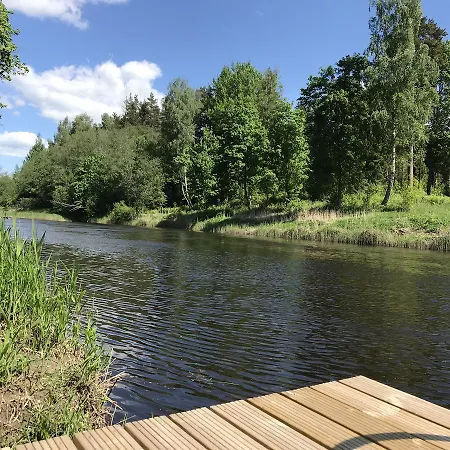 Piesta Riverside Cottage In Soomaa Region Kullimaa Exterior photo